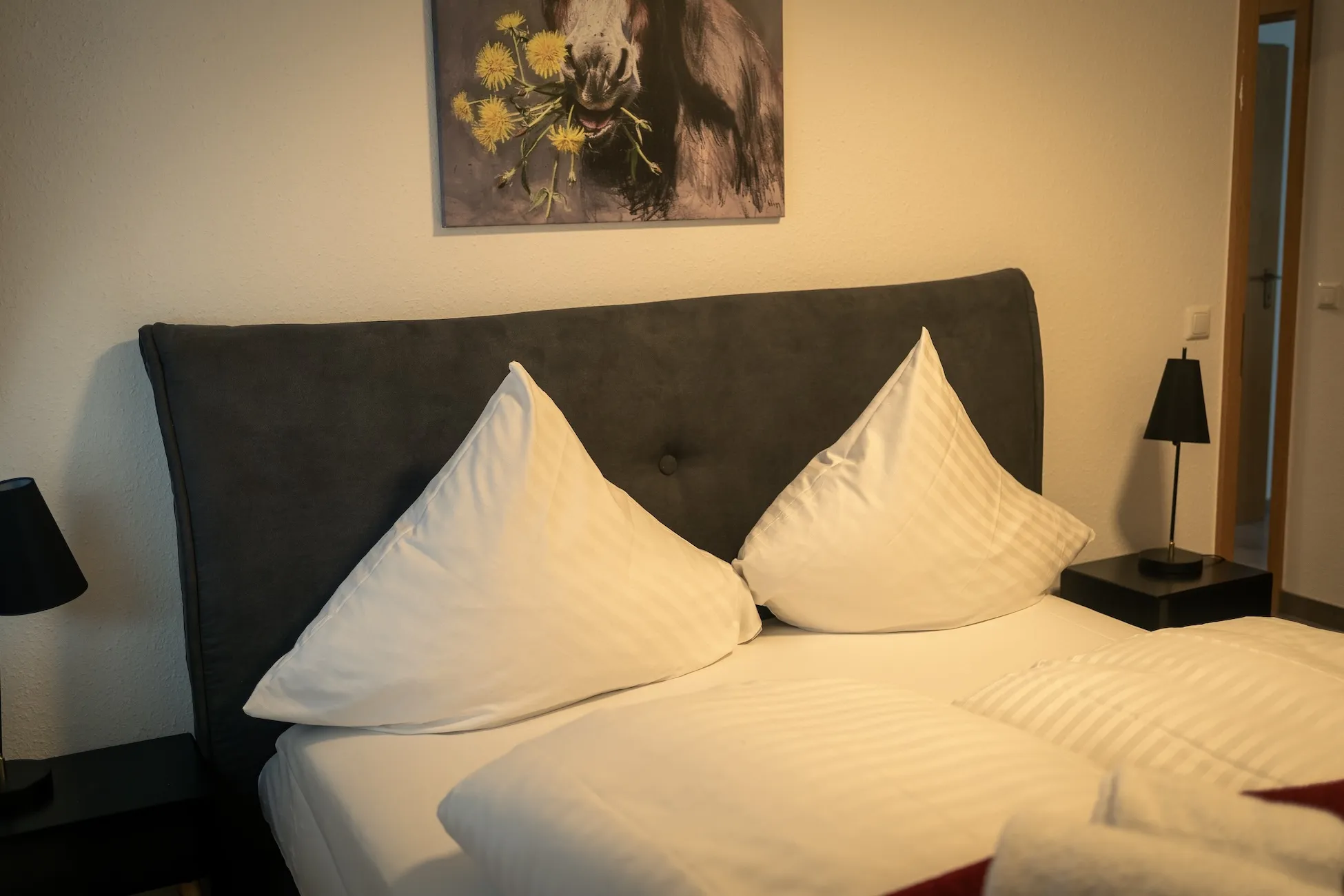 Schlafzimmer – Ferienhaus an der Haslach