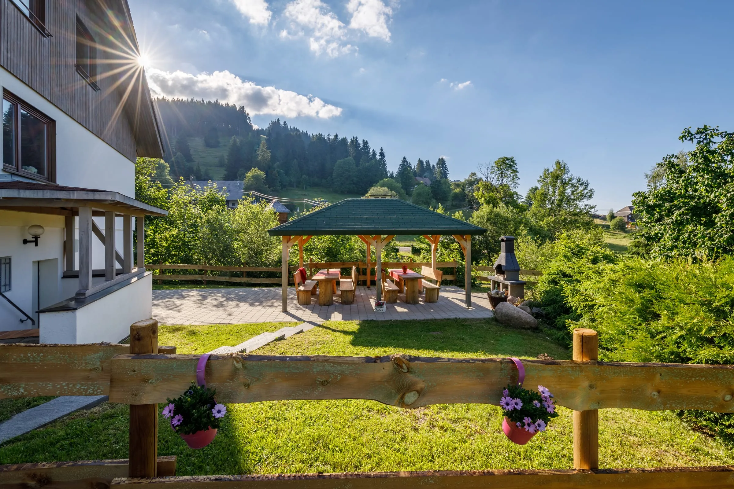 Ferienhaus an der Haslach – Außenansicht