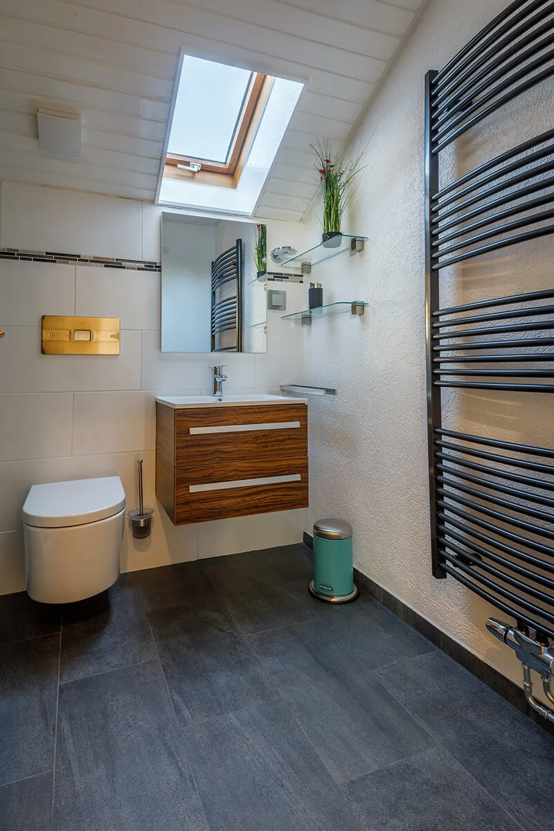 Badezimmer – Ferienhaus an der Haslach