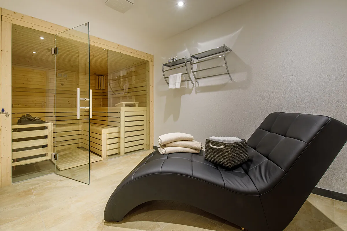 Sauna – Ferienhaus an der Haslach
