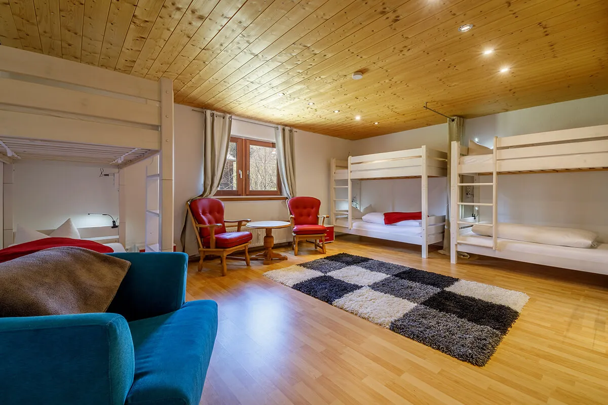 Mehrbettzimmer – Ferienhaus an der Haslach